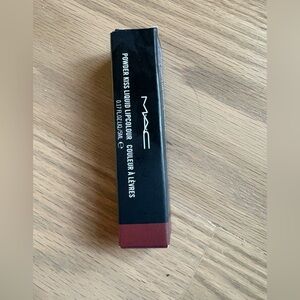 New MAC Powder Kiss Liquid Lipcolour over the top